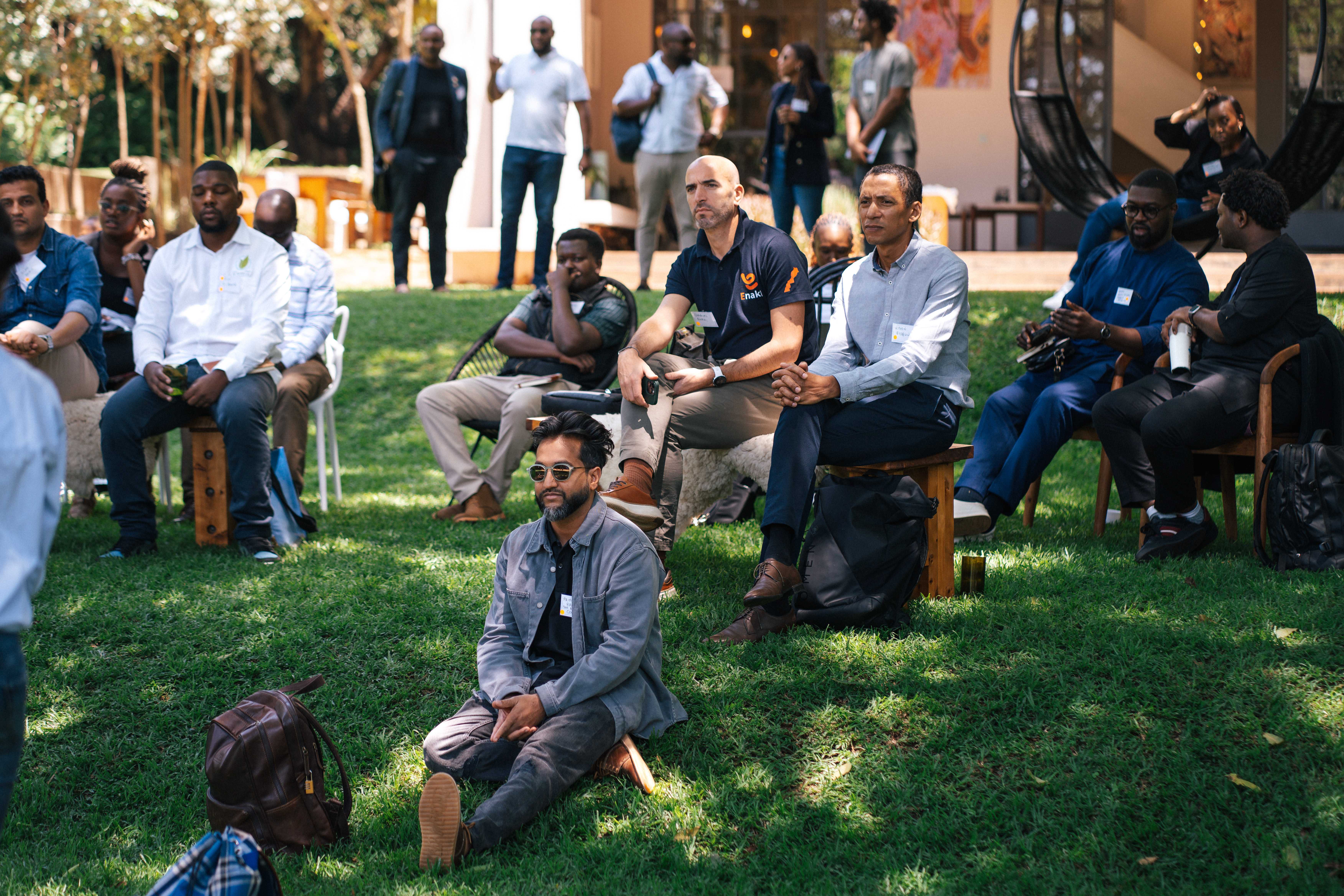 At a Catalyst Fund event in Kenya