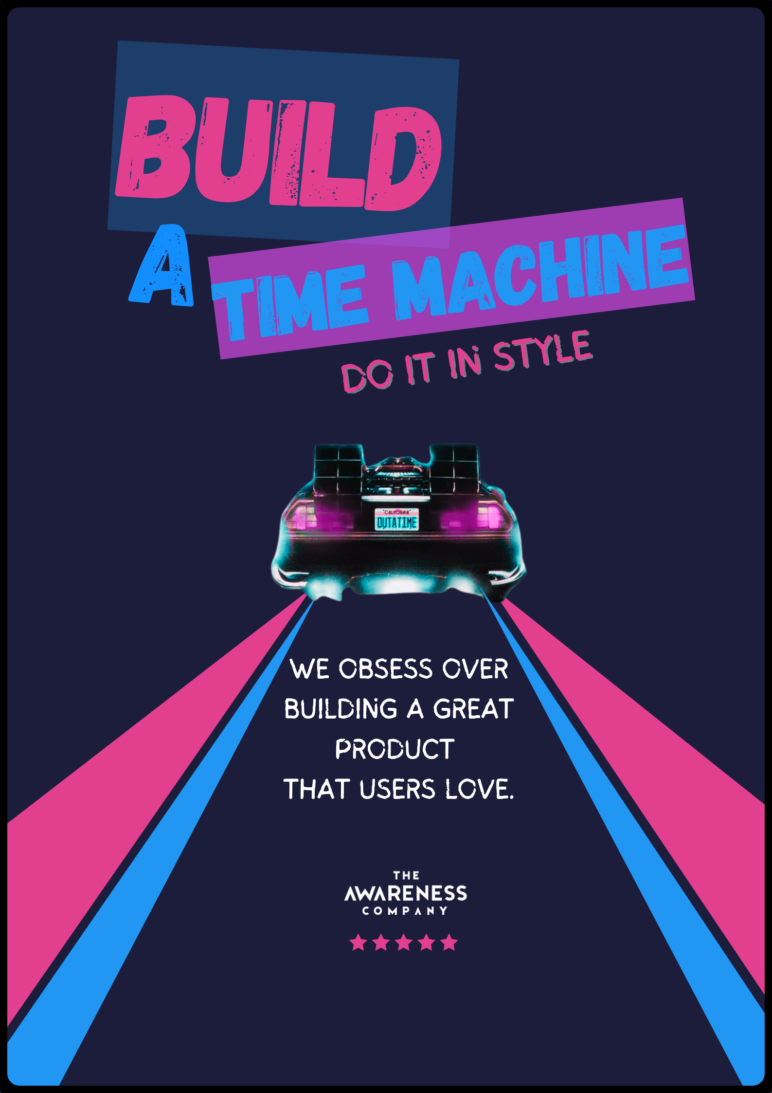 Build a Time Machine - Do It in Style